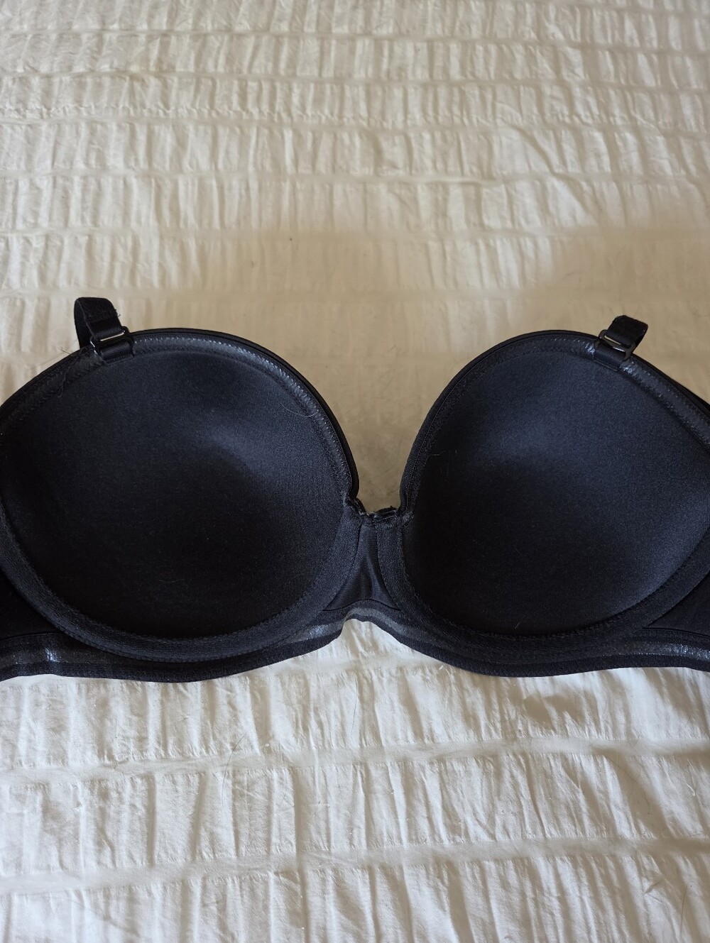 wacoal red carpet strapless bra style 854119 black size 38C - Picture 5 of 7